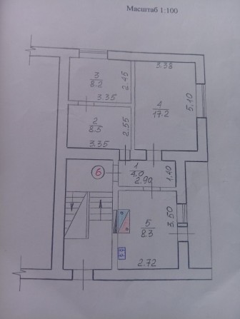 Продам 2к квартиру в с.Веселе - фото 1