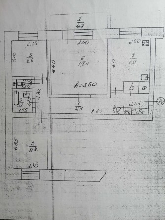 3-х комнатная квартира - фото 1