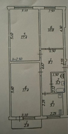 Продам 3-х кімнатну квартиру - фото 1