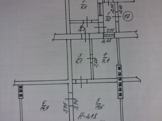 3-х кімнатна квартира, р-н Загребелля Бердичів