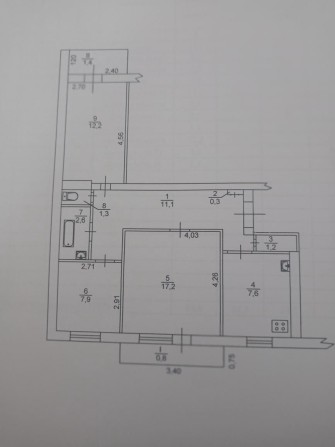 Продам три кімнатну квартиру - фото 1