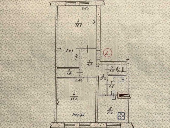 Продається 2-х кімнатна квартира Жовті Води