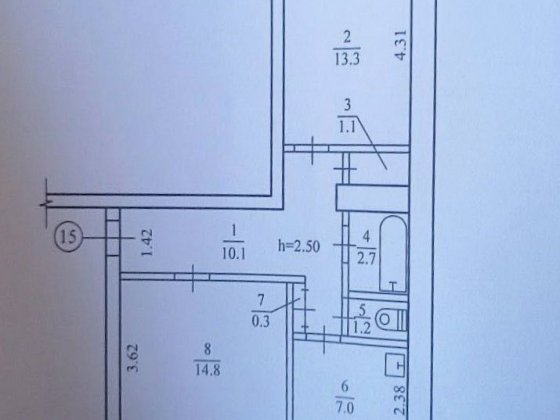Продається 2-х кім. кв. Чешка або обмінюється на 1 кім. Жовті Води
