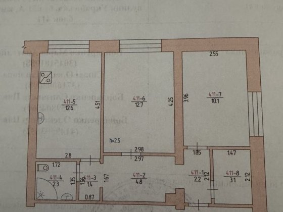 Продам великий двокімнатний блок в гуртожитку Ізмаїл