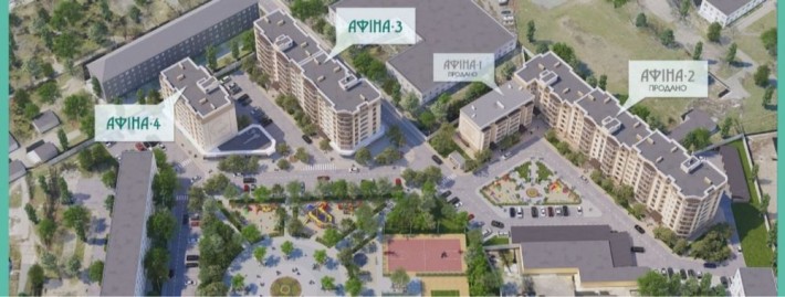 2-х комнатная квартира в новострое  ЖК Афина 3 - фото 1