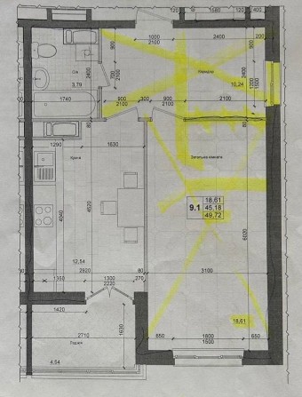 Квартира в ЖК Атлант, Коцюбинське, Доківська 10к16 - фото 1