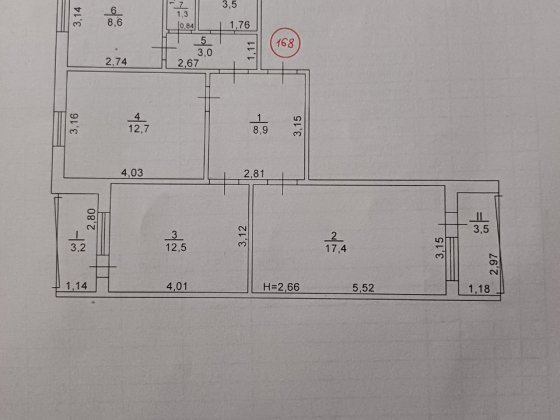 Простора 3-кімнатна квартира | Ніжин Ніжин