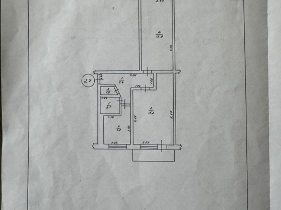 Селище Нове 2х кімнатна роздільна квартира Новое