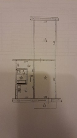 Двокімнатна квартира - фото 1