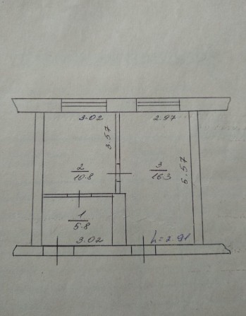 2 кімнати у гуртожитку(2х кімнатна) - фото 1