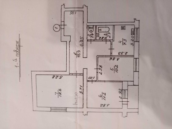Продам 3-кім. квартиру Сарны