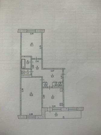 Продам 2-х комнатную квартиру на ПХЗ - фото 1