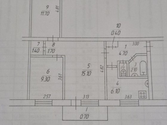 Продам 3-х комнатную квартиру Павлоград