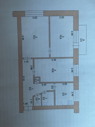 Продам 3 кімнатну квартиру у м.Шостка - фото 1