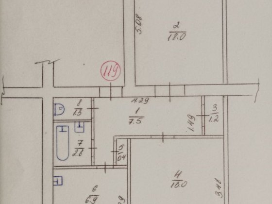 Продам 2-х комнатную квартиру Шостка