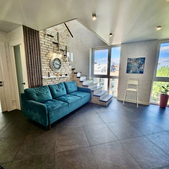 Велика, стильна, дворівнева 4-к квартира з терасою, ЖК Білий шоколад - фото 1