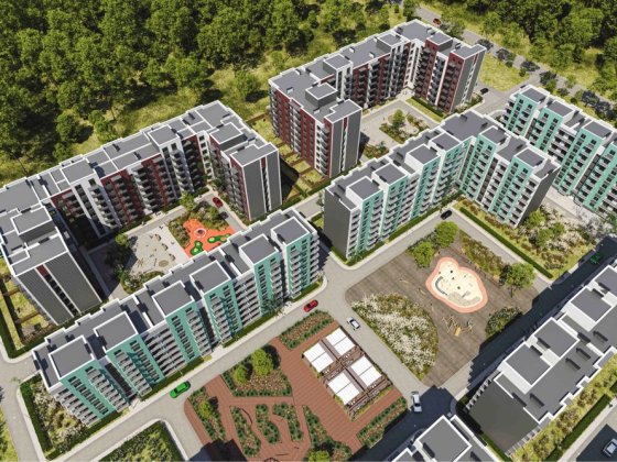 Продаж 1-кімнатна квартира 37,8 м2 - ЖК Амстердам Клубний. Білогородка Белогородка