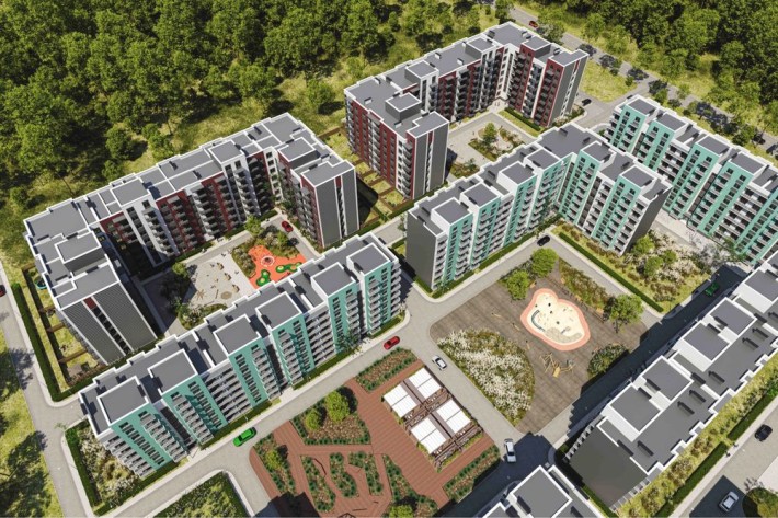 1-кімнатна квартира 37,8 м2 - ЖК Амстердам Клубний - фото 1