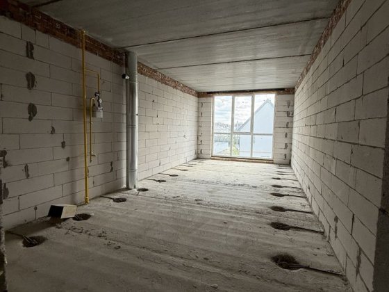 32м2 квартира студія ЗДАНА В ЕКСПЛУАТАЦІЮ / ГАЗ в квартирі Святопетрівське