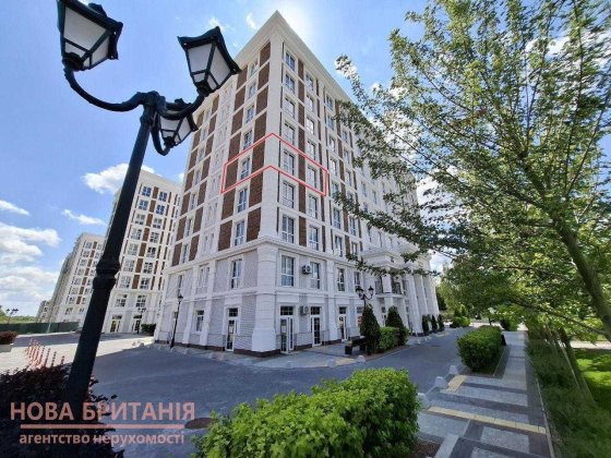 КУТОВА 1к квартира 43 м2 з паркомісцем ЖК Оксфорд, БУДИНОК ЗДАНИЙ БЕЗ% Чайки
