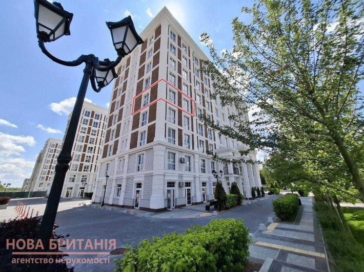 КУТОВА 1к квартира 43 м2 з паркомісцем ЖК Оксфорд, БУДИНОК ЗДАНИЙ БЕЗ% - фото 1