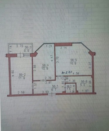 Продам двух комнатную квартиру ЖК Мариинский - фото 1
