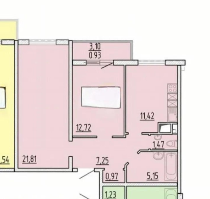 Продажа 2 комн с видом на море/Жемчужина/Таирова (156-261) - фото 1