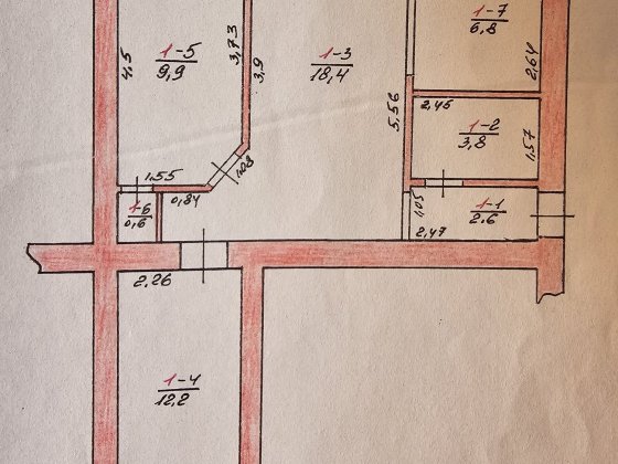 3хкімнатна квартира