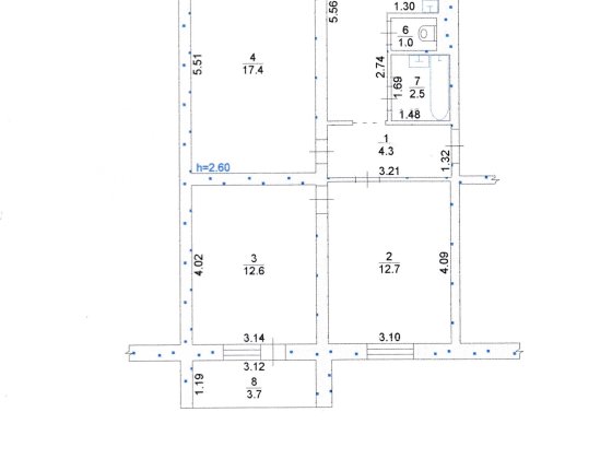 Срочно!! Продам 3-х комнатную квартиру Васищево