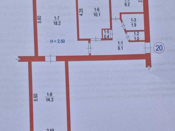 3оьх кімнатна квартира м. Дунаївці Хмельницька обл. Дунаївці