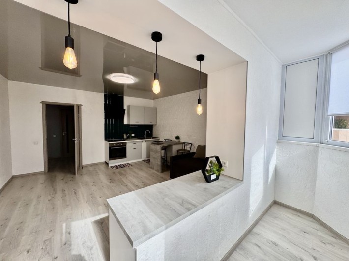 Продаж ЦЕНТР Борисполя— 1кім. КВАРТИРА 48 М² з ремонтом І МЕБЛЯМИ - фото 1