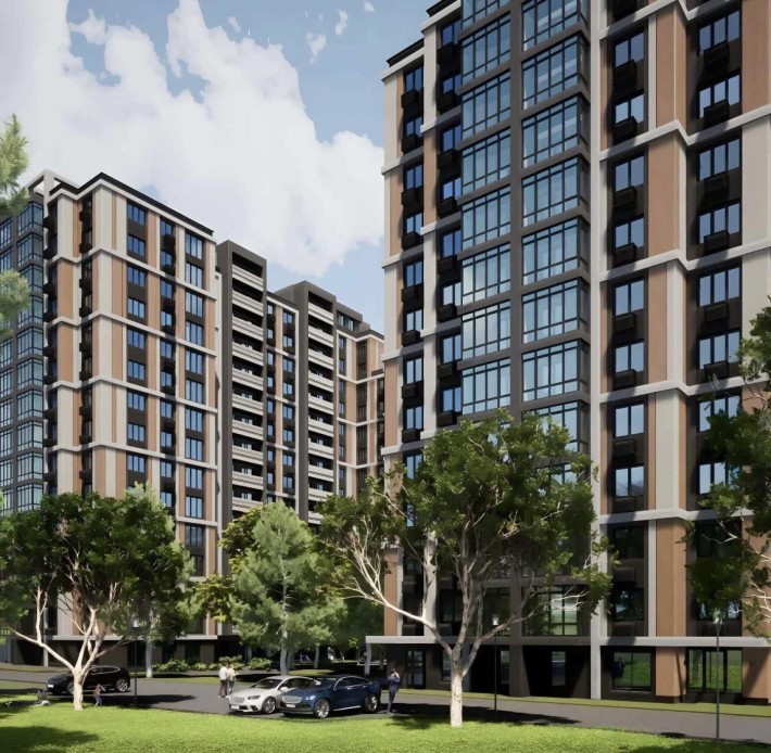 1-кімн квартира 44,9м² у ЖК «Фаворит PREMIUM», центр міста - фото 1