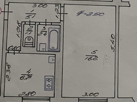 Продаж 1-кімн. квартири в районі ЗД вокзалу Луцьк