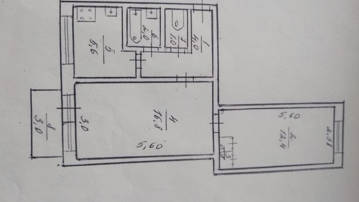 Продам 2х ком на Юбилейной - фото 1