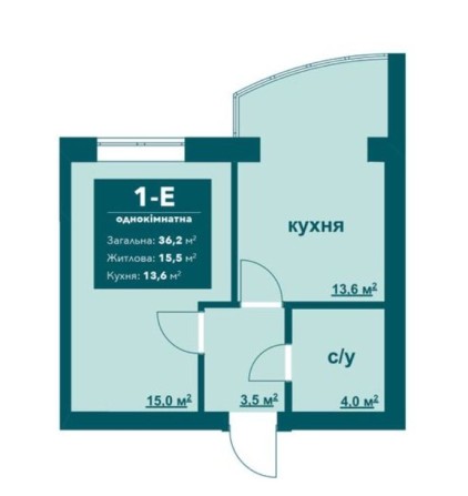 31000$ - заселений будинок! 39,7м - фото 1