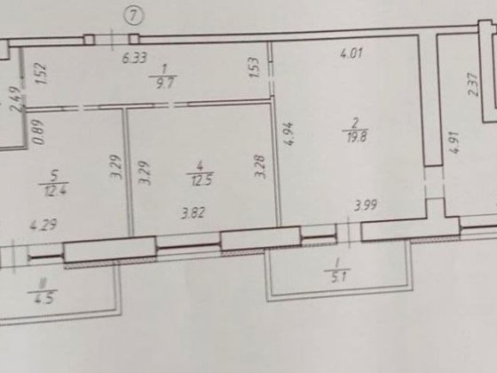 Продаётся 3-х комнатная квартира в районе Эспланада Сумы