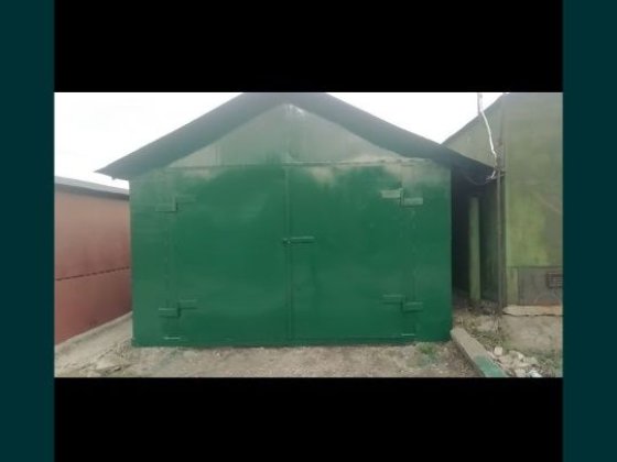 Гараж металлический