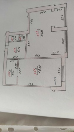 Квартира на вул.Будівнльників 26 61.5кв.м. - фото 1