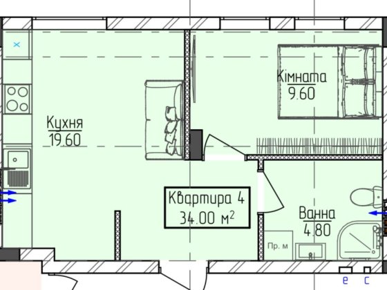 Продаж квартири в центі міста Ужгород