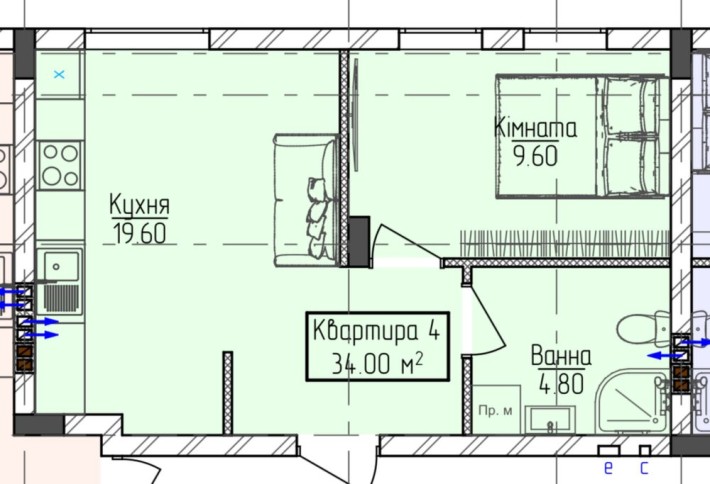 Продаж квартири в центі міста - фото 1