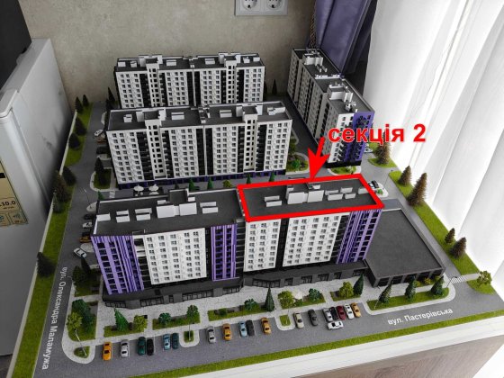 1к квартира ЖК Пастерівський Черкассы