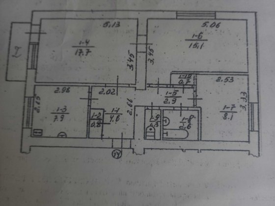 Продам 3х-кімнатну квартиру по вулиці  Тероборони Чернігів