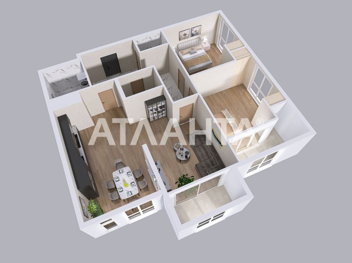БЕЗ КОМІСІЇ. Продаж 3-кім кв, 88.64м2, ЖК Auroom Solar - фото 1