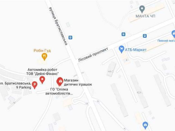 Здам в оренду Паркомісце по вул. Братиславська 9г Киев