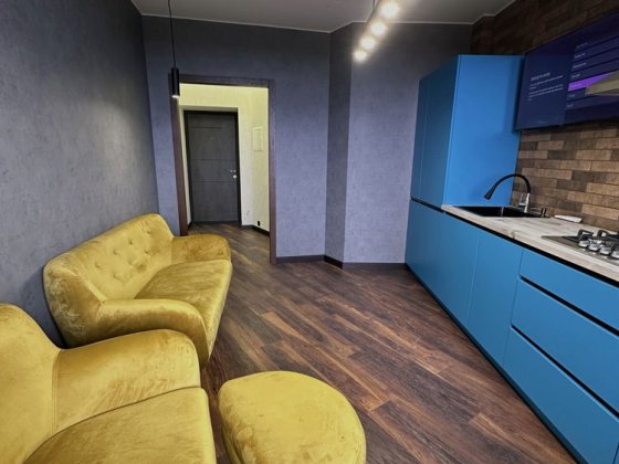 У Квартал. Нова 1кімн 45м2. Відкритий балкон, гардероб.Сучасний дизайн Софіївська Борщагівка