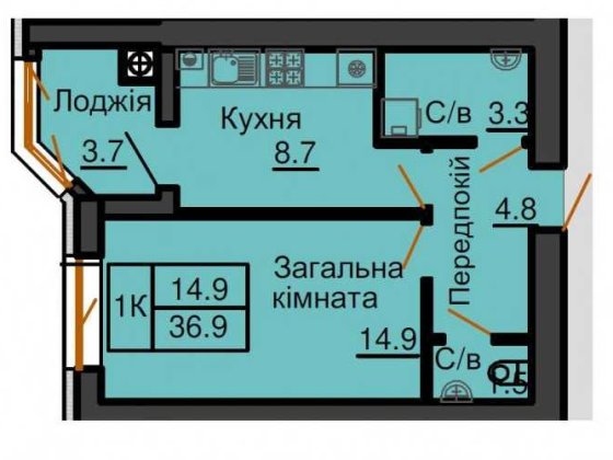 ‼️ Продам 1к квартиру  ЖК Софія Резиденс  Резиденція Соф. Борщагівка Софиевская Борщаговка