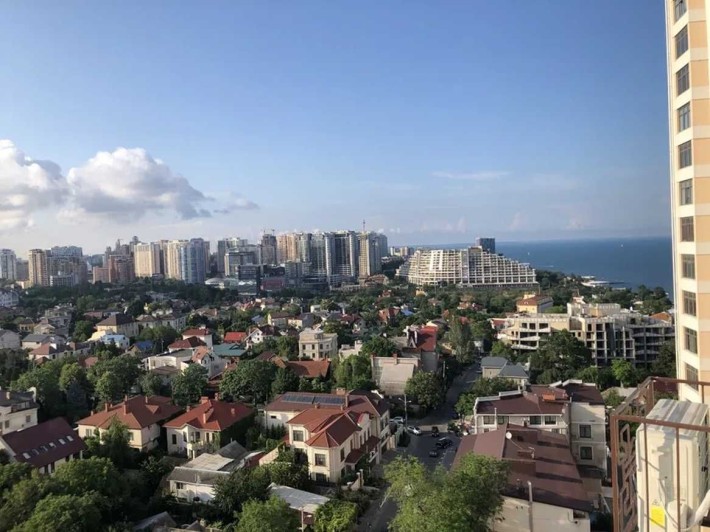 1-комнатная квартира 44 м², балкон в ЖК Лимнос на 6,5 Фонтана - фото 1