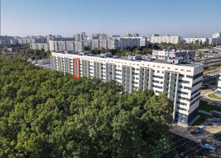 1-я кв. ЖК Перемоги-2, все окна с видом на лес - фото 1