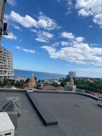 Аркадия море сдам квартиру дом Гагарин Плаза с видом  длительно - фото 1