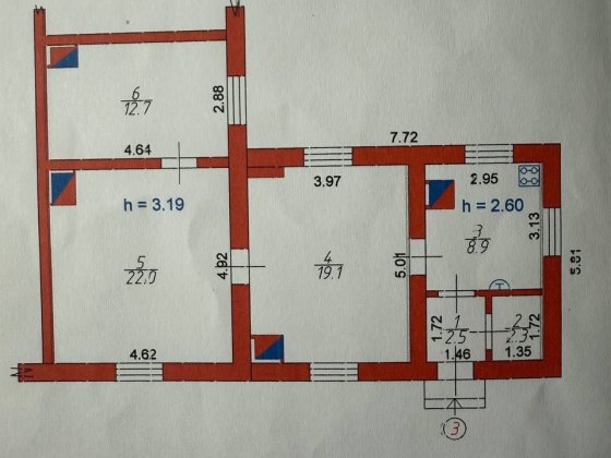 Продам частину будинку Володимир